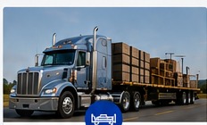 Flatbed truck